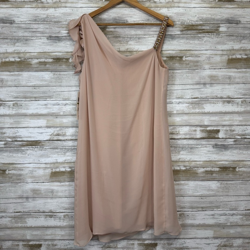 NWT Maggy London Face POW Light Pink Formal Dress size 14 - Picture 7 of 7
